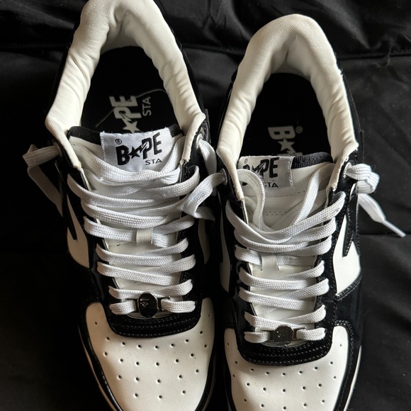 Black and white bapesta’s - Picture 2 of 5